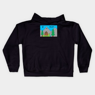 V is for VALLEY Kids Hoodie